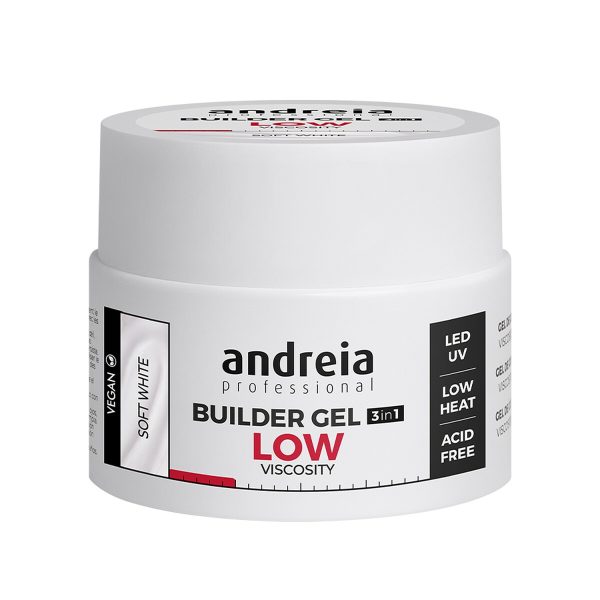 Builder Gel Low Viscosity Soft White 44gr
