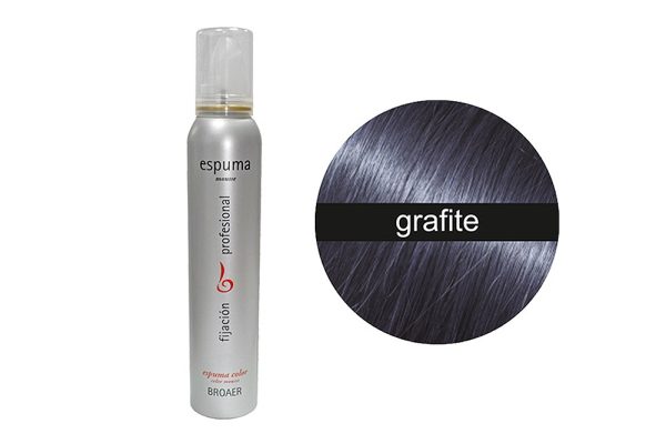 Espuma Cor Grafite Broaer200 ml