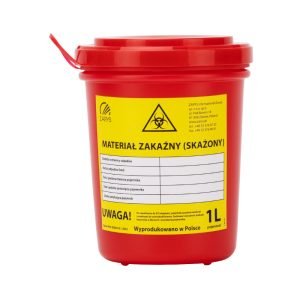 CONTENTOR PARA LÂMINAS E AGULHAS