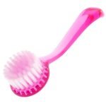 ESCOVA DE MANICURE REDONDA ROSA