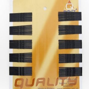 Ganchos de Cabelo Pretos 4cm 100 unidades