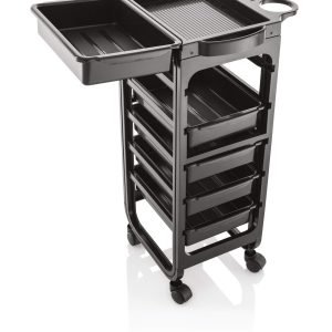 Carrinho De Ajudante  Cabeleireiro Barcelona Preto