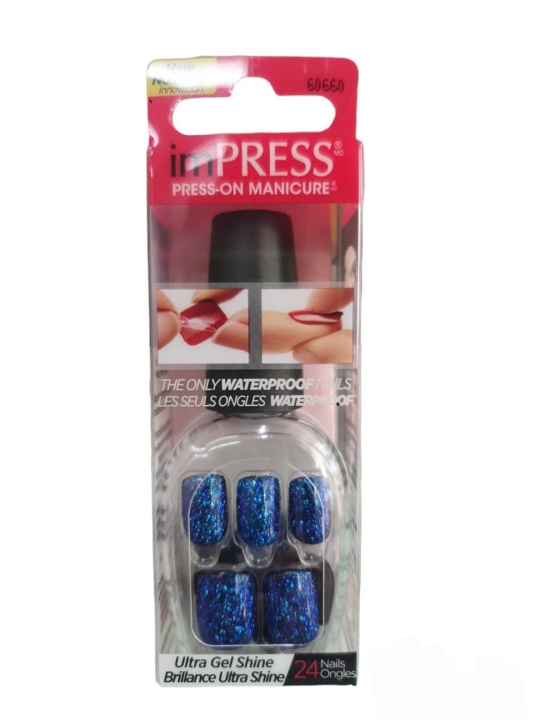 UNHAS POSTIÇAS IMPRESS - BRIGHT AS A FEATHER - 24 UNIDADES