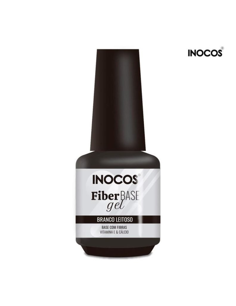 BASE FIBER GEL BRANCO LEITOSO 15ML INOCOS