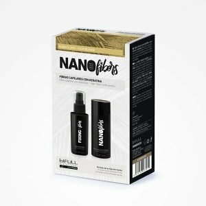 NANO FIBRAS QUERATINA BLOND + FIXADOR