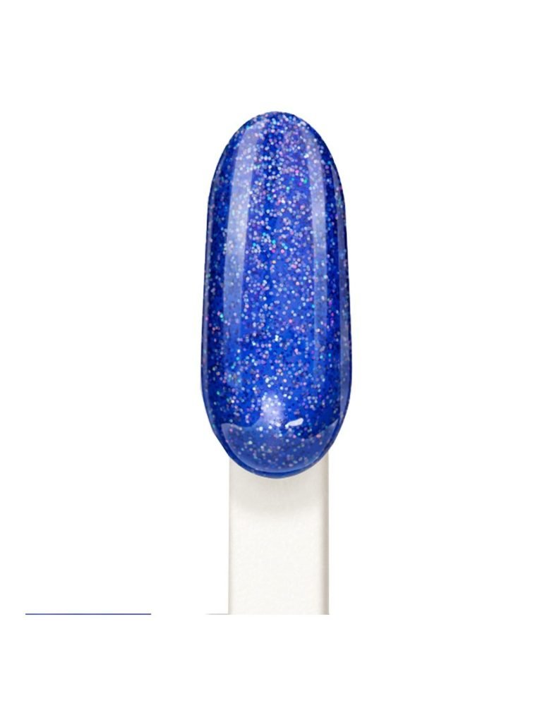 VERNIZ GEL FESTIVAL VERÃO AZUL GLITTER JAZZ 15ML - INOCOS