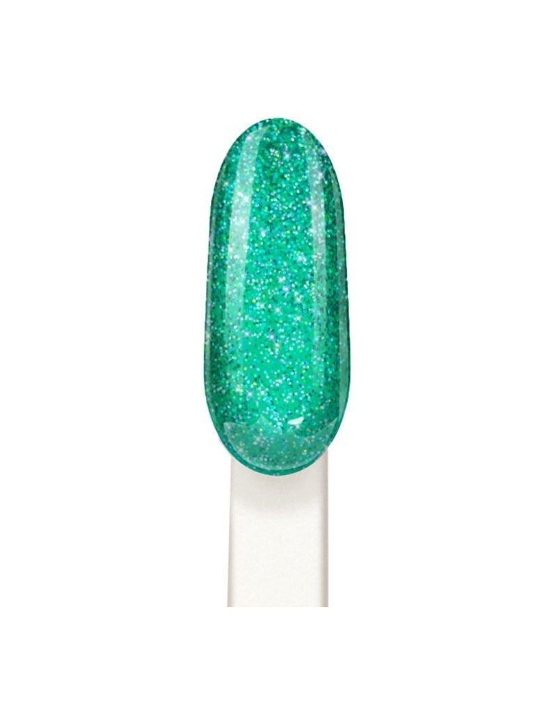VERNIZ GEL FESTIVAL VERÃO VERDE GLITTER FUNK 15ML - INOCOS