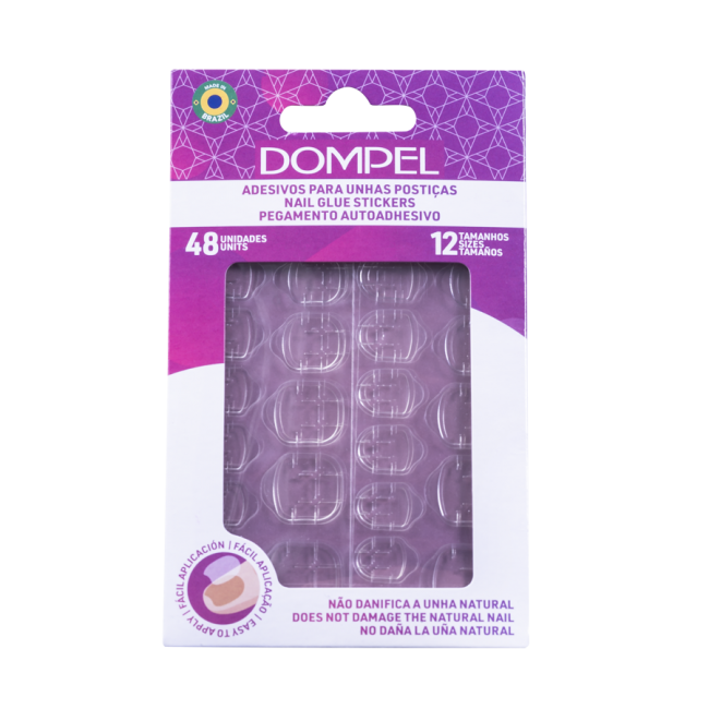 5839-ADESIVOS-PARA-UNHAS-POSTICAS-DOMPEL Adesivos Para Unhas Postiças Dompel
