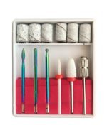 CONJUNTO DE PONTEIRAS PARA BROCA 6 PCS (MISTA)