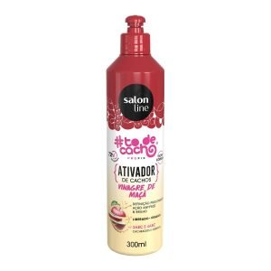 ATIVADOR TODECACHO VINAGRE DE MAÇA SALON LINE 300ML