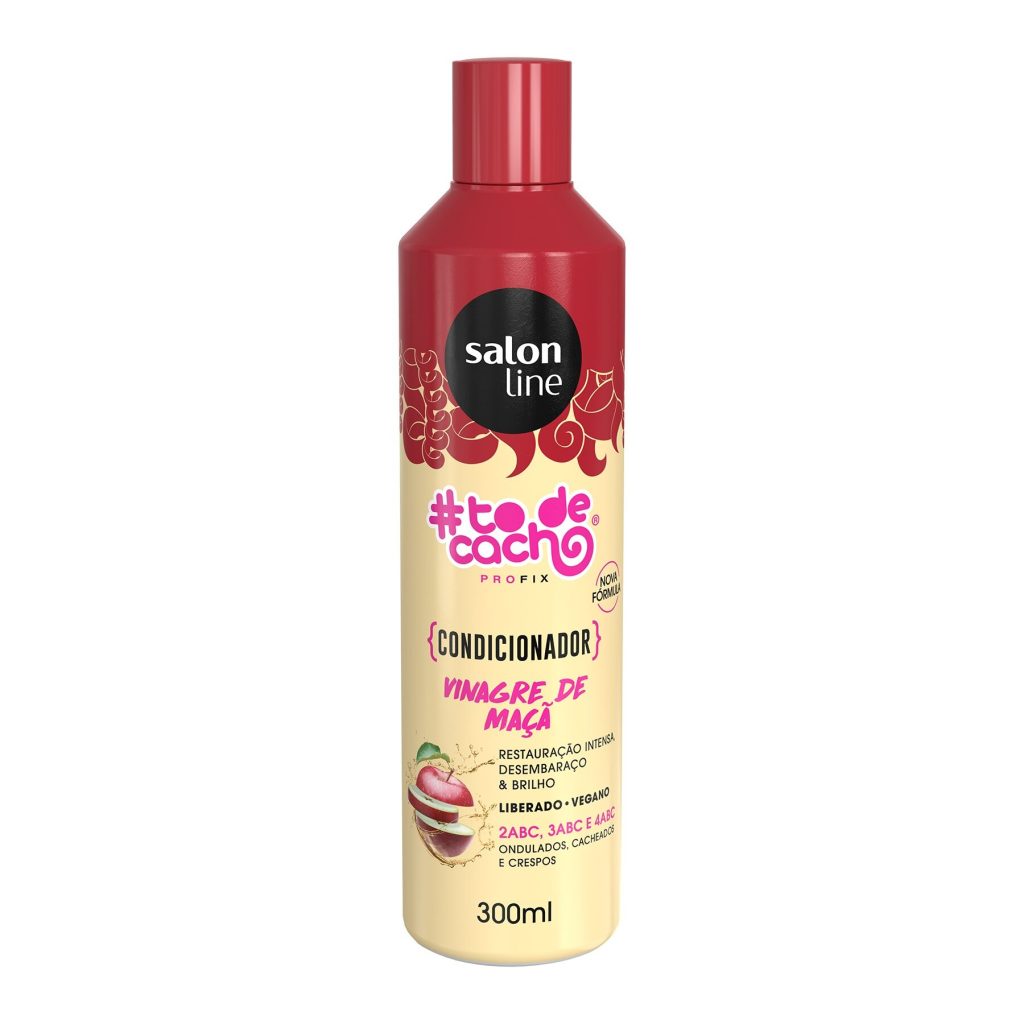 #TODECACHOS Condicionador Vinagre De Maçã 300ml - Salon Line