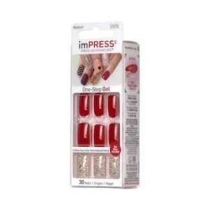 UNHAS POSTIÇAS IMPRESS - HE'S WITH ME -30 UNIDADES