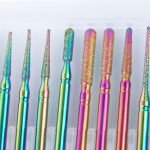 KIT DE BROCA DIAMANTADA COLORIDA 30 UNIDADES