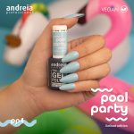 The Gel Polish Coleção Pool Party PP4 Azul Pastel 10,5ML - Andreia