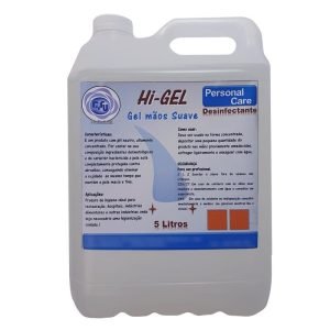 GEL DETERGENTE DESINFETANTE DE MÃOS 5L