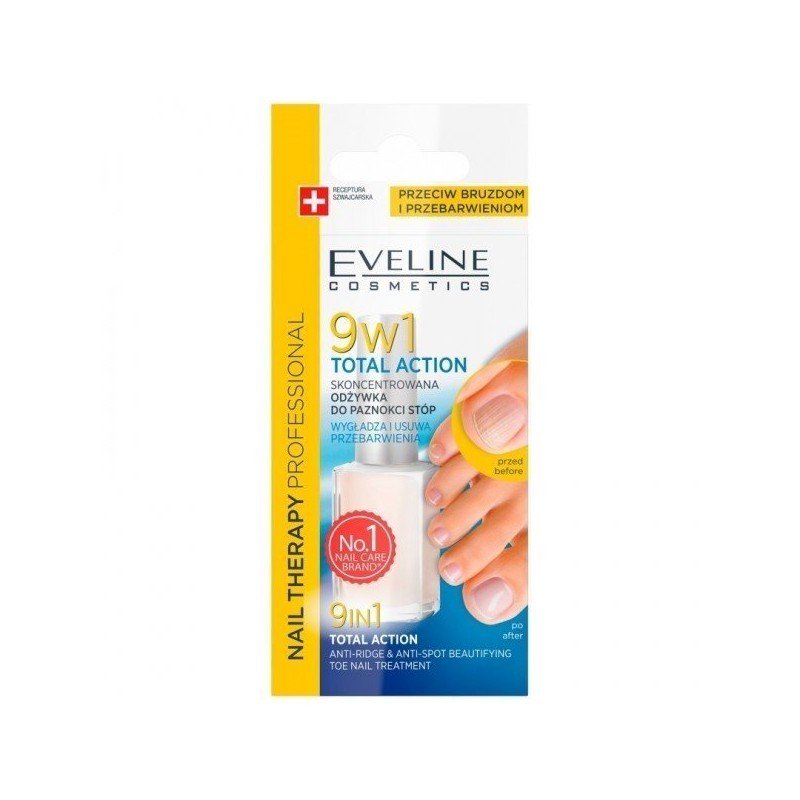 REGENERADOR DE UNHAS 9 EM 1 PARA PÉS 12ML EVELINE