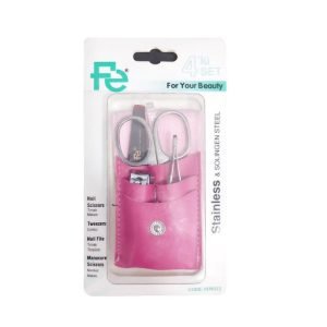 KIT DE MANICURE 4 PEÇAS FE