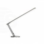 CANDEEIRO PROFISSIONAL CINZA COM ILUMINAÇÃO LED