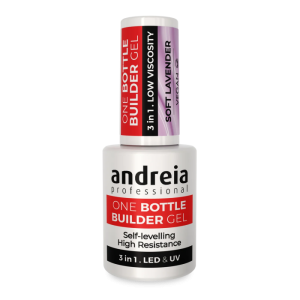 One Bottle Builder Gel - Soft Lavender 14ml - Andreia