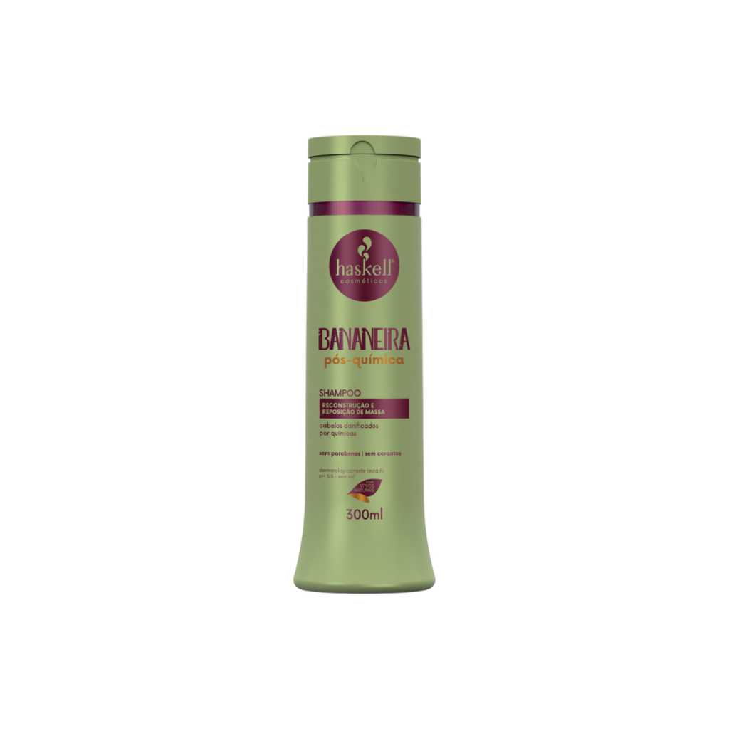 Haskell Shampoo Pós-química Bananeira 300ml