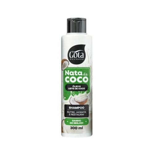 Shampoo Nata de Coco 300ml - Gota Dourada