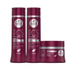 Kit Haskell Pós Progressiva – Proteção Pós-Química (Shampoo + Condicionador + Máscara )