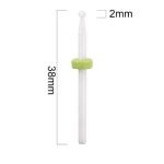Ponteira de Cutículas Cerâmico Small Ball C 3/32" Forte - Image 3