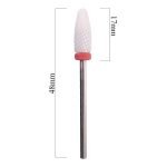 Ponteira De Cerâmica Para Remoção Cilindro Tirch F 3/32" H0615T F delicado - Image 4