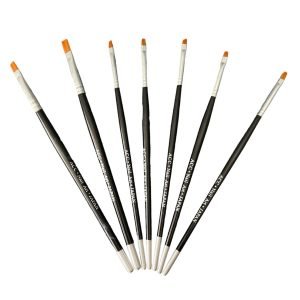 Kit De Pincéis Para Gel De Construção - 7 Unidades