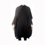 Capa De Corte Preto Poliester - 125x145cm Lovecape