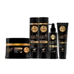 Kit Completo Haskell Cavalo Forte – Força e Resistência (Shampoo + Condicionador + Máscara + Finalizador + Tónico)