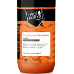 Real Natura Mascara Sem Sal Pro - Cachos Definidos 1 Kg