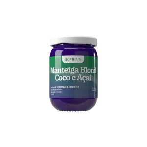 Soft Hair Manteiga Coco e Açaí 220g