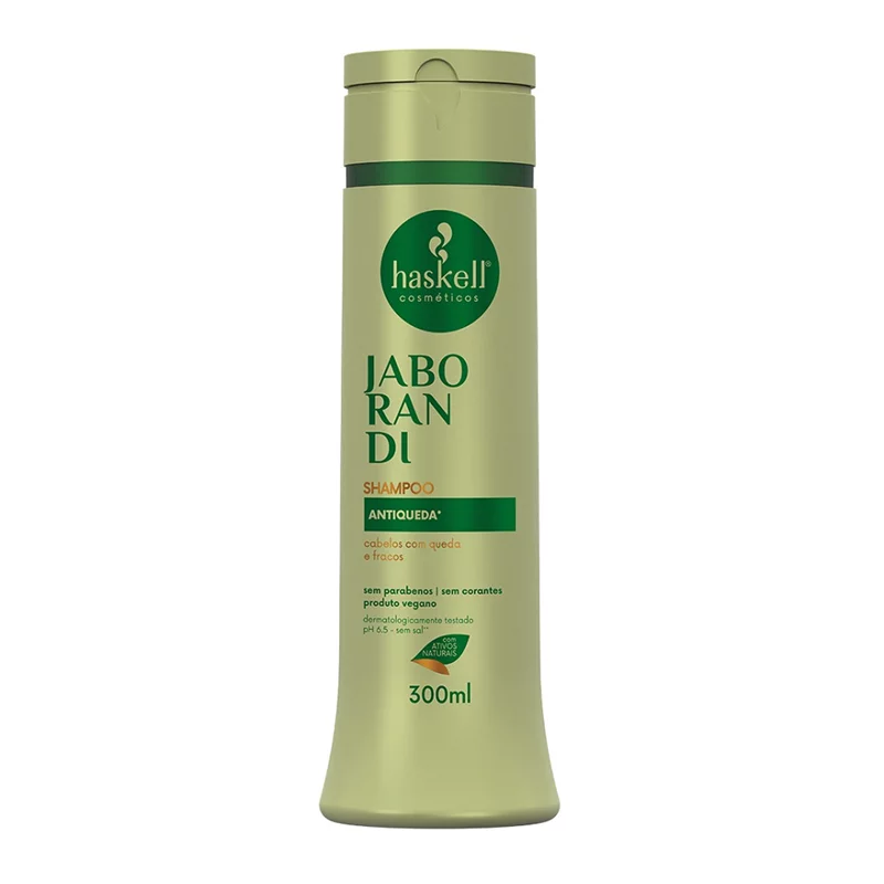 Shampoo De Jaborandi E Carqueja 300ml - Haskell