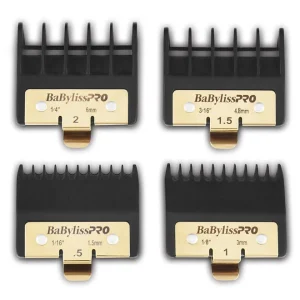 Conjunto de Pentes Contorno Skeleton Babyliss 4 Unidades