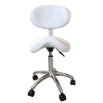 Cadeira De Sela Com Encosto - Branco