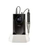 Broca de Unhas Micromotor Portátil Black PRO – Micromotor Profissional Recarregável Xanitalia