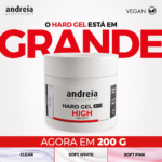 Hard Gel High Viscosity Soft White 200gr Andreia - Image 3