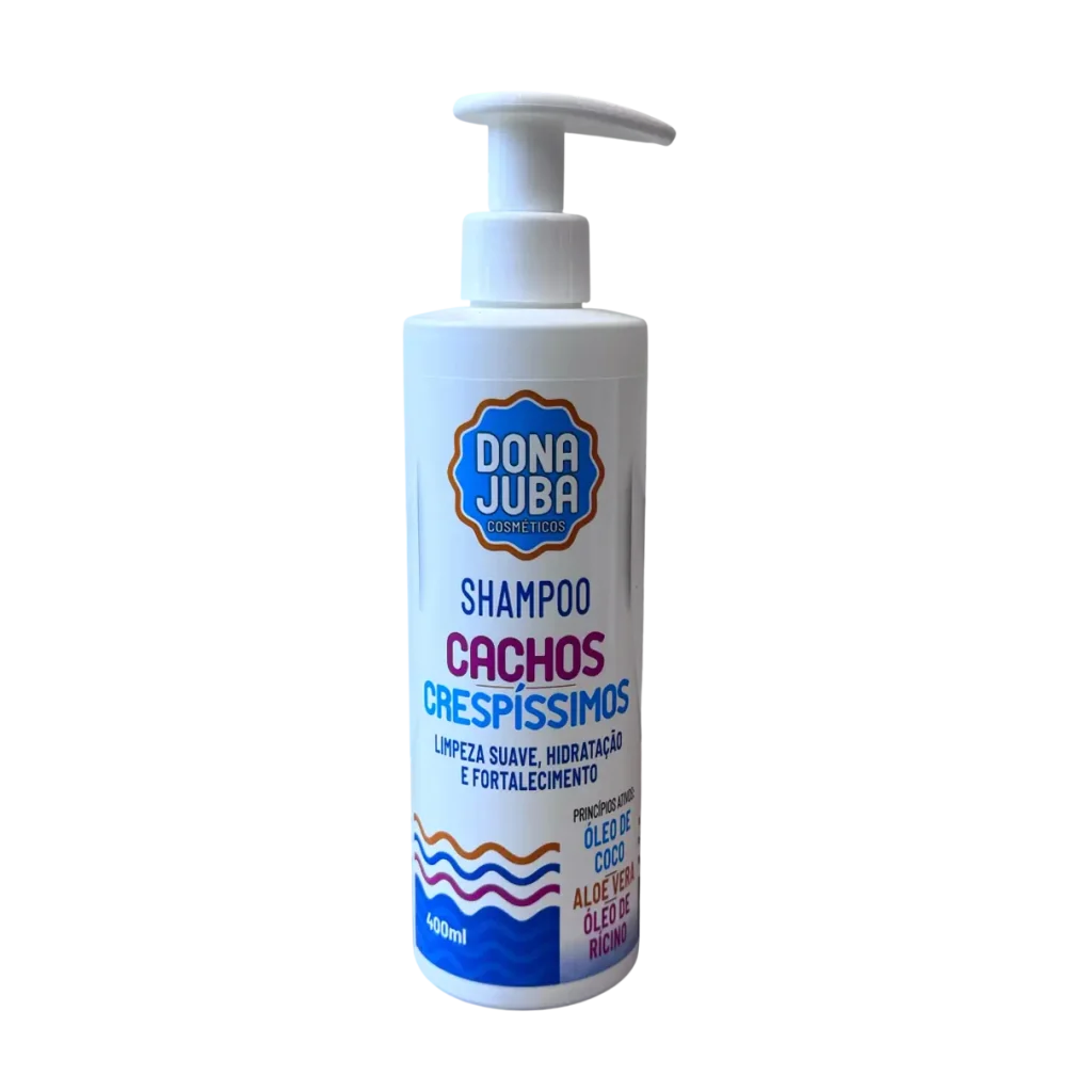Shampoo Cachos Crespíssimos 400ml - Dona Juba