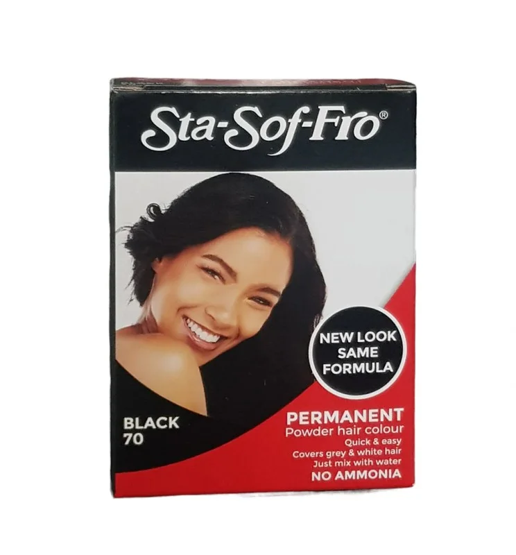 STA-SOF-FRO PERMANENT BLACK 70 HAIR COLOR 8G - Image 1