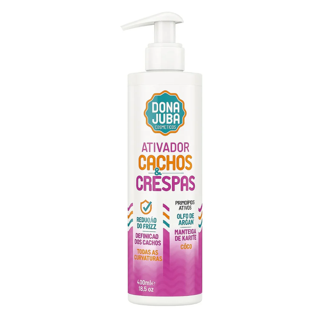 Dona Juba Ativador Cachos E Crespas 400ml