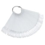 Mostruário de Unhas Transparente 50 Tips