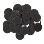 Recargas De Lixa Elétrica Grão 80. 25 Mm - Pct 50 Unidades