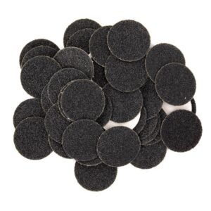 Recargas De Lixa Elétrica Grão 80. 25 Mm - Pct 50 Unidades