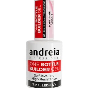 One Bottle Builder Gel Soft Pink Andreia 14ml