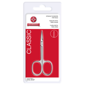 TESOURA MANICURE BC-414 - 9CM RETA - MUNDIAL