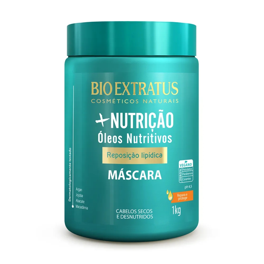 Bio Extratus Reposição Lipídica Máscara Nutrição 1K