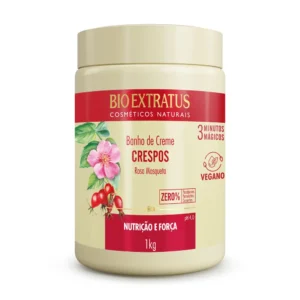 Banho de Creme Crespos Rosa Mosqueta 1Kg - Bio Extratus