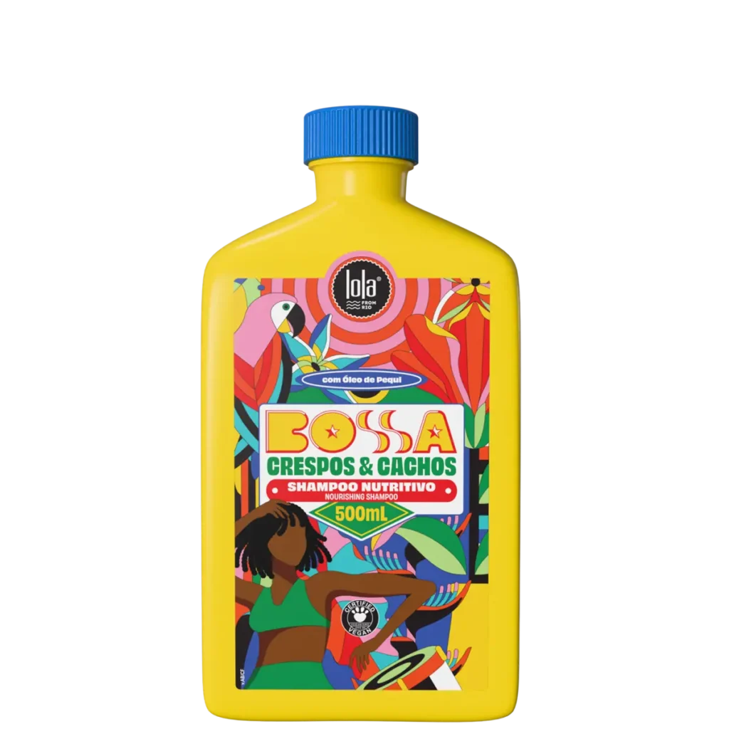 Shampoo Nutritivo Bossa Crespos e Cachos 500ml – Lola