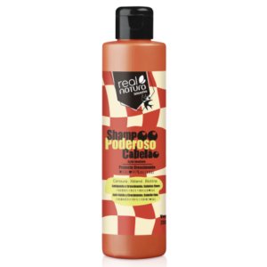 Shampoo Sem Sal Poderoso Cabelão 200ml- Real Natura